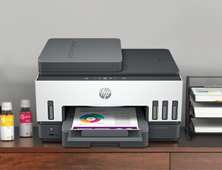 HP Smart Tank 790 All-In-One (Print, Scan, Copy, Fax) Printer - 4WF66A